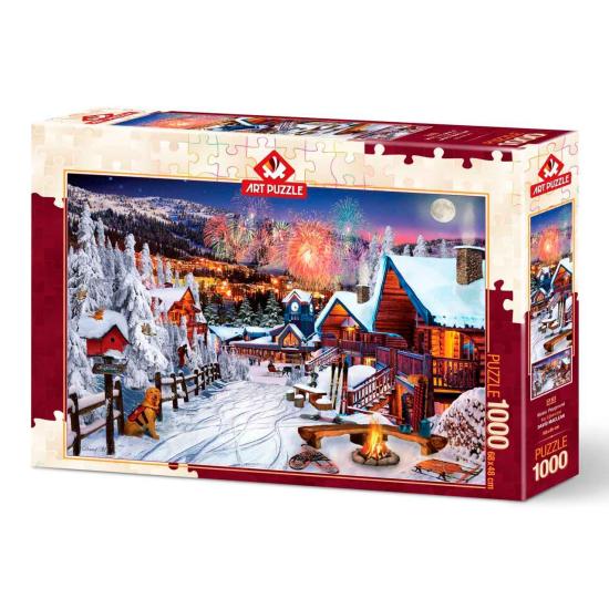 Puzzle Art Puzzle Jeux d'hiver 1000 pièces