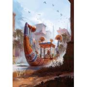 Puzzle Art Puzzle Barge du Pharaon de 1000 Pcs