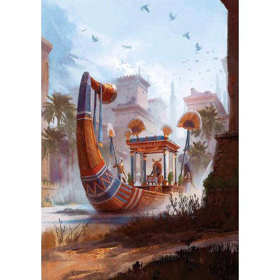 Puzzle Art Puzzle Barge du Pharaon de 1000 Pcs Puzzle Art Puzzle Barge du Pharaon de 1000 Pcs