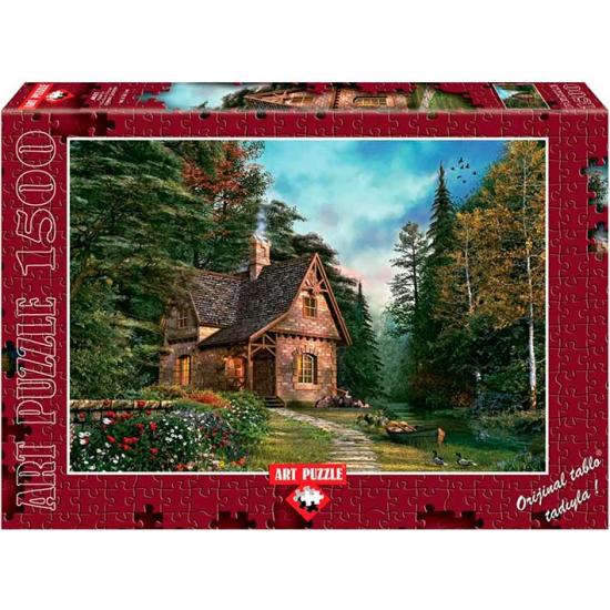 Puzzle Art Puzzle La Cabane Forestière 1500 Pièces
