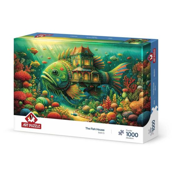 Puzzle Art Puzzle La Maison Des Poissons 1000 pieces