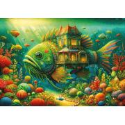 Puzzle Art Puzzle La Maison Des Poissons 1000 pieces