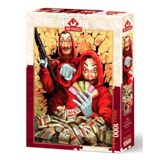 Puzzle Art Puzzle La Casa de Papel : Plan Parfait de 1000 Pzs Puzzle Art Puzzle La Casa de Papel : Plan Parfait de 1000 Pzs