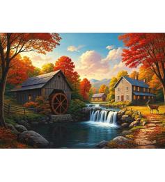 Puzzle Art Puzzle La Cascade Des Cerfs 1000 pieces