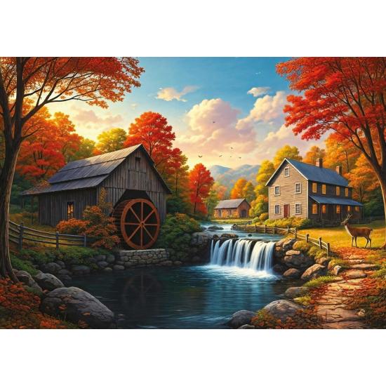 Puzzle Art Puzzle La Cascade Des Cerfs 1000 pieces