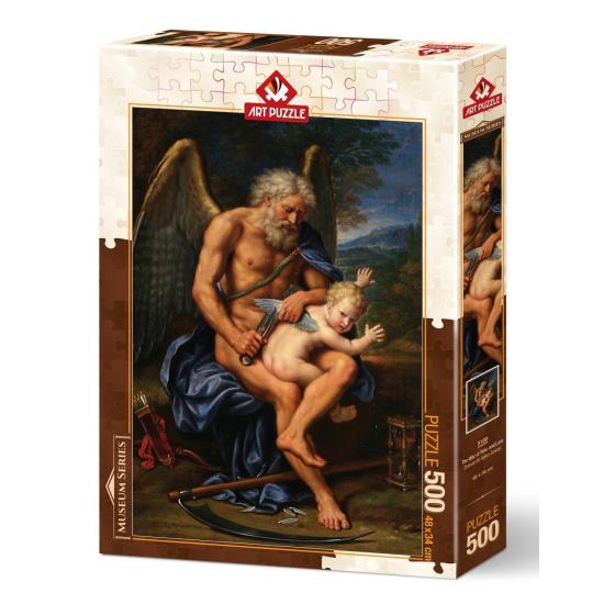 Puzzle Art Puzzle Chronos et Cupidon 500 pièces