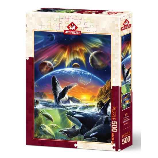Puzzle Art Puzzle L'Orque Aurore 500 Pièces