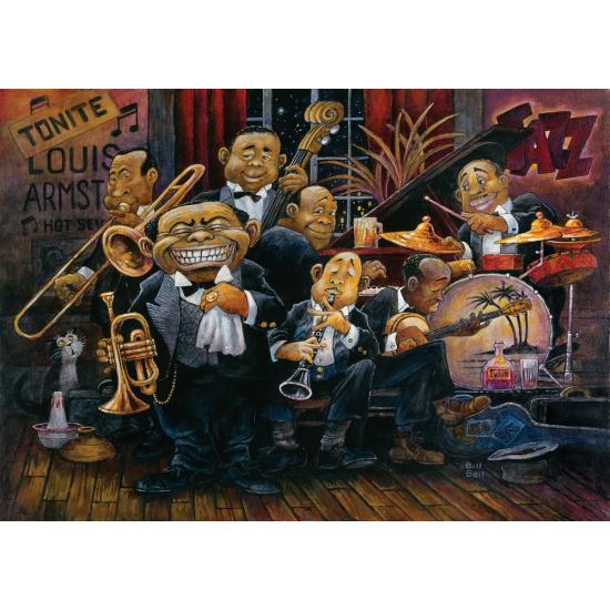Puzzle Art Puzzle L'Orchestre de Louis Armstrong 1500 Pièces