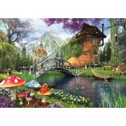 Puzzle Art Puzzle The Old Shoe House 1000 pièces