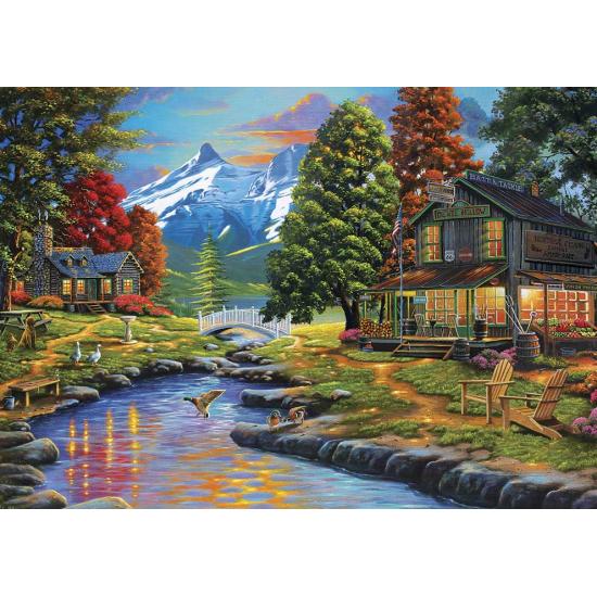 Puzzle Art Puzzle Les Deux Bords de la Forêt 2000 Pièces Puzzle Art Puzzle Les Deux Bords de la Forêt 2000 Pièces
