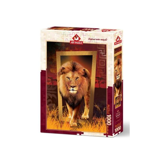 Puzzle Art Puzzle Lion, le roi de la savane 1000 pièces