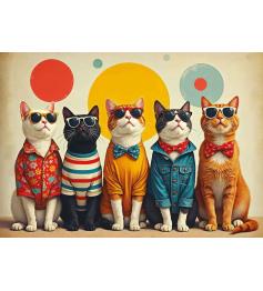 Puzzle Art Puzzle Prêts Pour Un Été Rétro 500 pièces