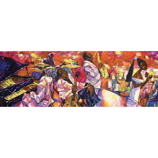 Puzzle Art Puzzle Les Couleurs du Jazz Panoramique 1000 Pzs Puzzle Art Puzzle Les Couleurs du Jazz Panoramique 1000 Pzs