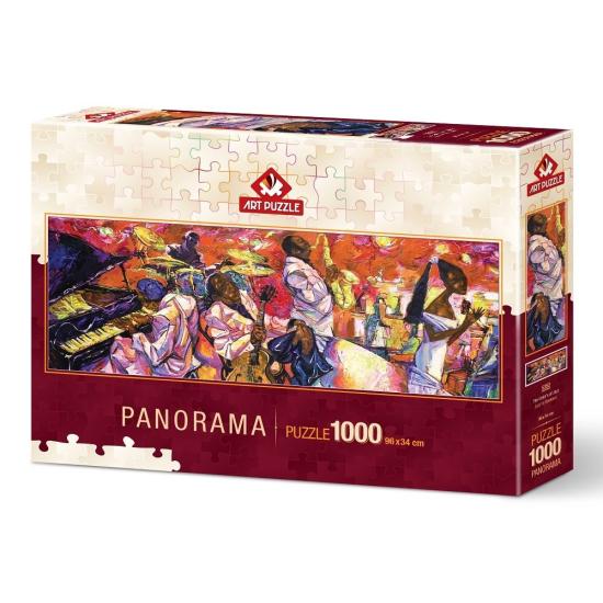 Puzzle Art Puzzle Les Couleurs du Jazz Panoramique 1000 Pzs Puzzle Art Puzzle Les Couleurs du Jazz Panoramique 1000 Pzs