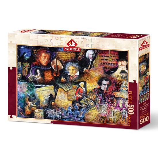 Puzzle Art Puzzle Les Doyens de la Musique de 500 pièces