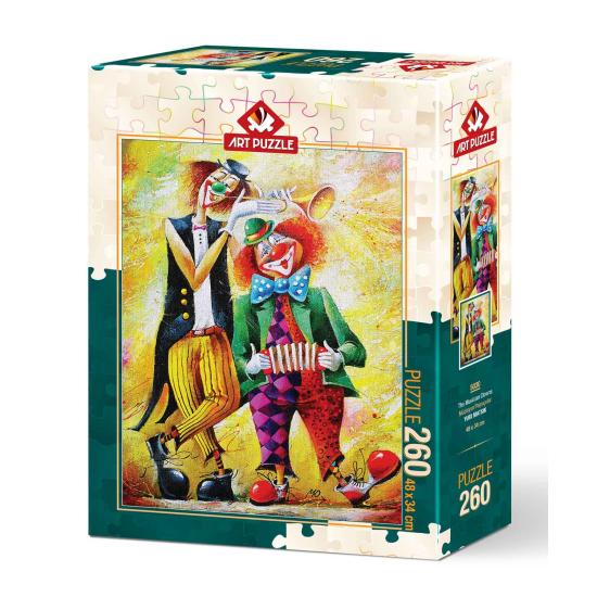 Puzzle Art Puzzle Clowns Musiciens 260 pièces