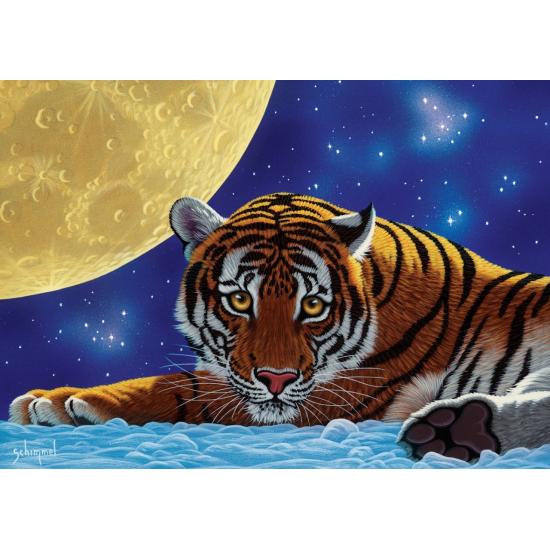 Puzzle Art Puzzle Le Tigre et la Lune 500 Pièces