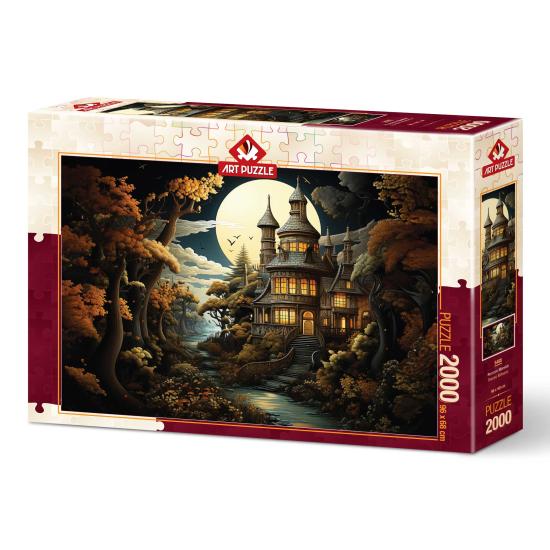 Puzzle Art Puzzle Manoir Rococo de 2000 pièce