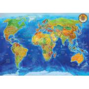 Puzzle Art Puzzle Carte Géopolitique Mondiale de 2000 pièce