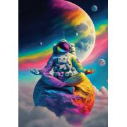 Puzzle Art Puzzle Méditation Spatiale de 1000 Pcs