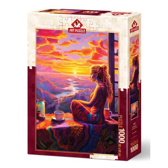 Puzzle Art Puzzle Un Regard sur le Bonheur de 1000 Pcs Puzzle Art Puzzle Un Regard sur le Bonheur de 1000 Pcs