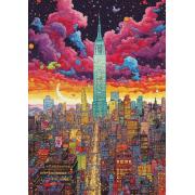 Puzzle Art Puzzle Métropole Colorée, New York 1000 pieces