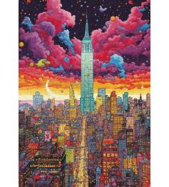 Puzzle Art Puzzle Métropole Colorée, New York 1000 pieces