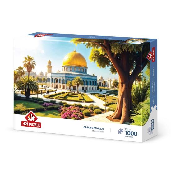 Puzzle Art Puzzle Mosquée Al-Aqsa 1000 pcs Puzzle Art Puzzle Mosquée Al-Aqsa 1000 pcs