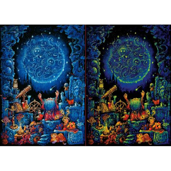 Puzzle Art Puzzle Nuit Astrologique Néon 1000 Pièces