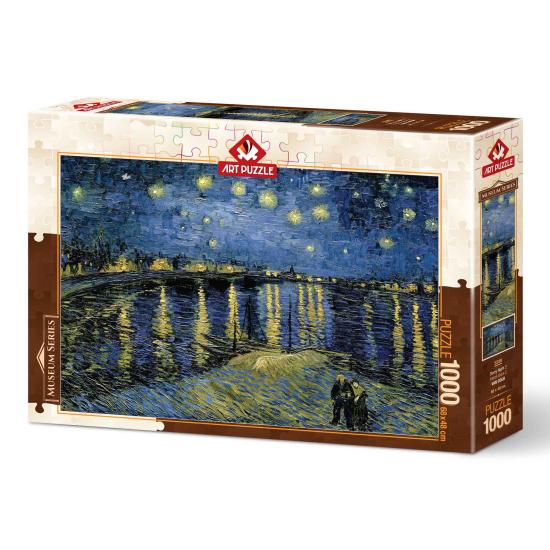 Puzzle Art Puzzle Nuit étoilée sur le Rhône de 1000 Pcs