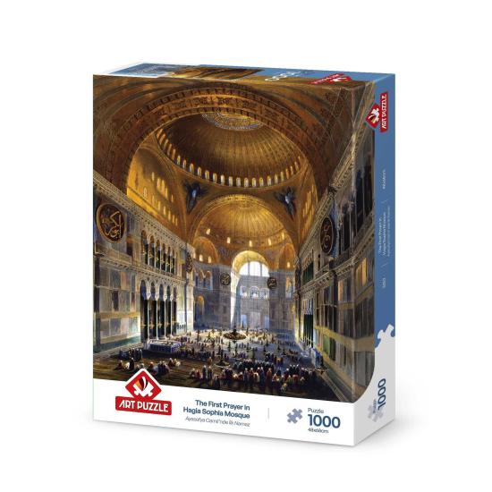 Puzzle Art Puzzle Prière à la Mosquée Sainte-Sophie de 1000 Pcs