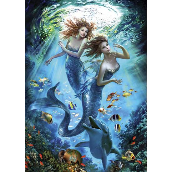 Puzzle Art Puzzle Couple de Sirènes 500 Pièces