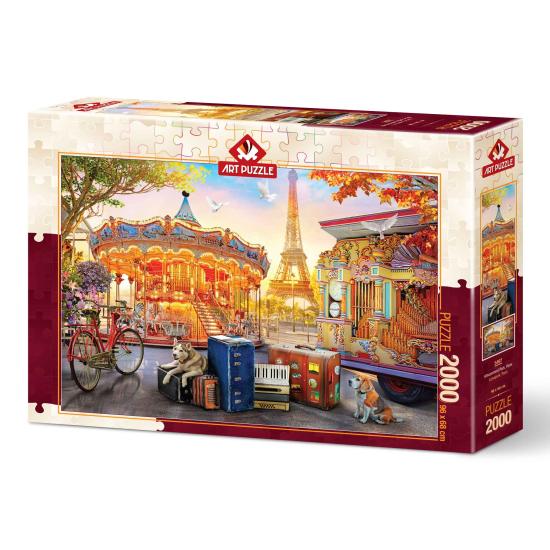 Puzzle Art Puzzle Parc d'attractions, Paris de 2000 pièce