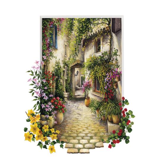 Puzzle Art Passage floral Puzzle 500 pièces