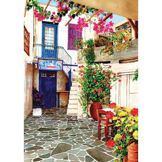 Puzzle Art Puzzle Patio avec Fleurs 260 pièces