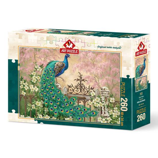 Puzzle Art Dinde dans le jardin 260 pièces