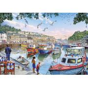 Puzzle Art Puzzle Petits Pêcheurs du Port de 1000 Pièces