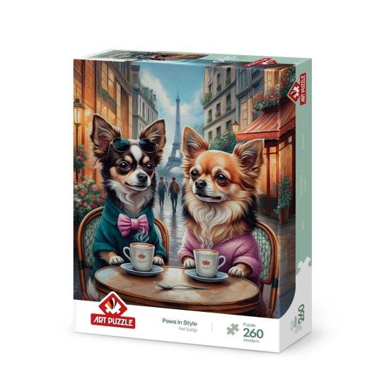 Puzzle Art Puzzle Chiots élégants 260 pièces