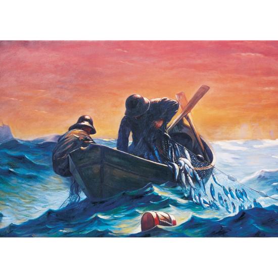 Puzzle Art Net Pêcheurs 1000 pièces