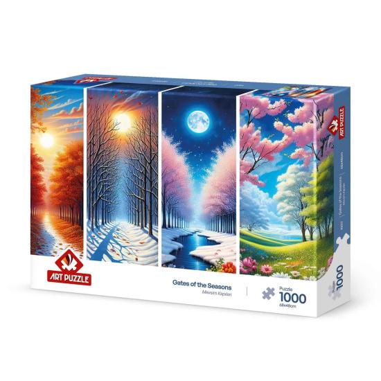 Puzzle Art Puzzle Entrées de la gare 1000 pieces Puzzle Art Puzzle Entrées de la gare 1000 pieces