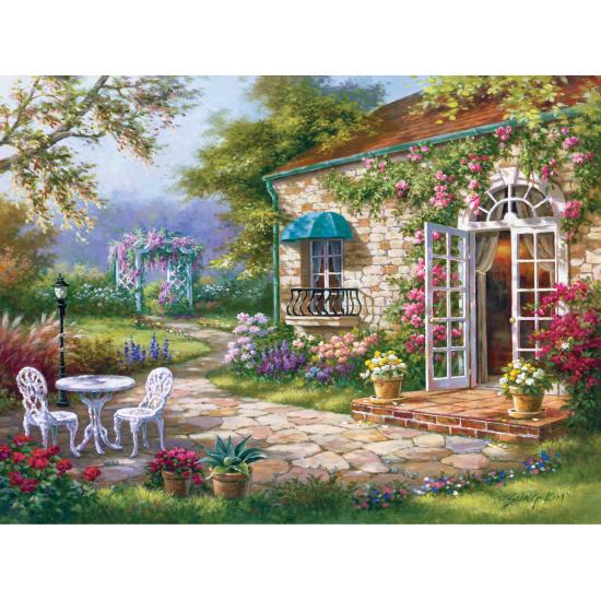 Puzzle Art Puzzle Printemps dans la cour 500 pièces