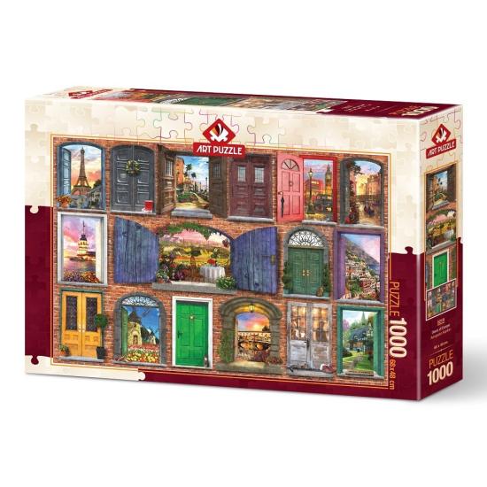 Puzzle Art Puzzle Portes de l'Europe 1000 pièces Puzzle Art Puzzle Portes de l'Europe 1000 pièces