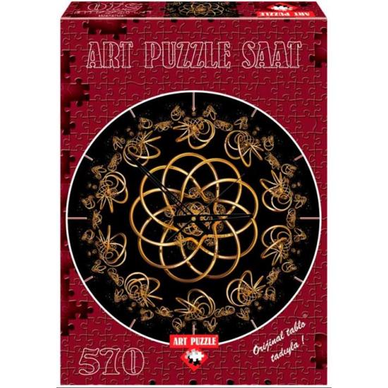 Puzzle Puzzle Art Clock Danse avec la nuit 570 pièces