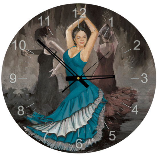 Puzzle Art Puzzle Horloge Flamenco Puzzle 570 Pièces