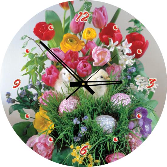 Puzzle Art Puzzle Horloge florale Puzzle 570 pièces