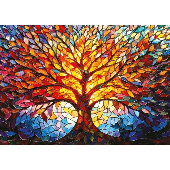 Puzzle Art Puzzle Arbre De Vie En Mosaïque 1000 pieces