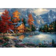 Puzzle Puzzle Art Automne Réflexion Puzzle 3000 Pièces