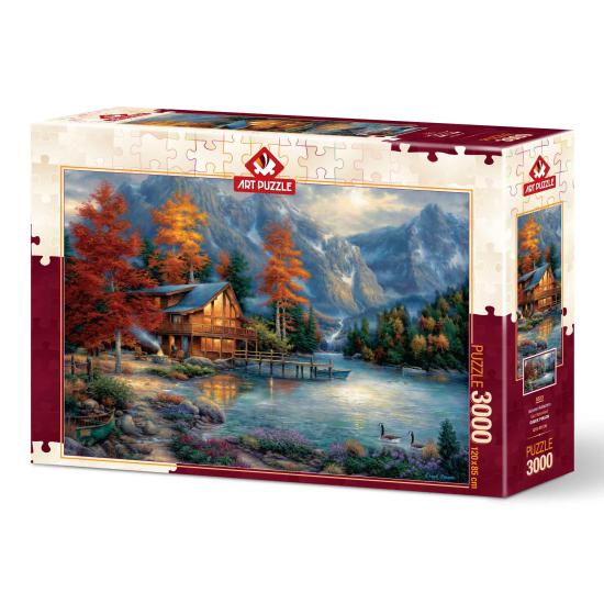 Puzzle Puzzle Art Automne Réflexion Puzzle 3000 Pièces Puzzle Puzzle Art Automne Réflexion Puzzle 3000 Pièces