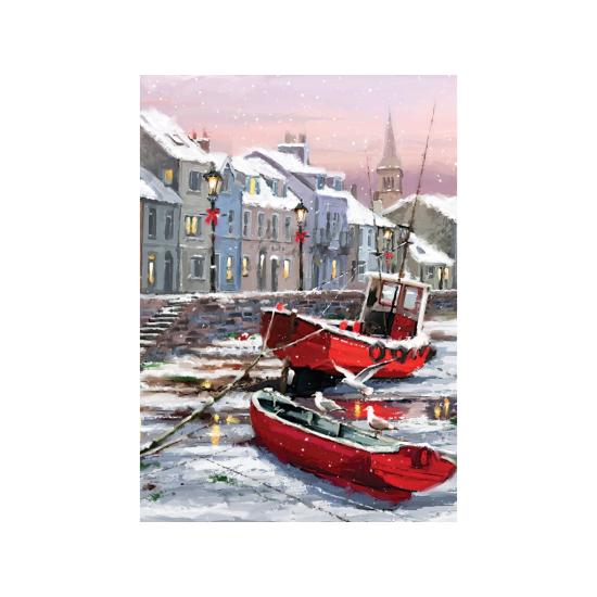 Puzzle Art Puzzle Hiver Résidents 1500 Pièces