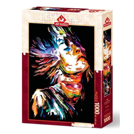 Puzzle Art 1000 pièces Couleur Portrait Puzzle